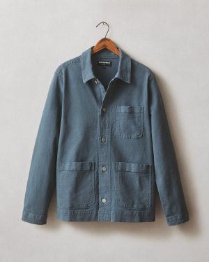 Unisex Roughneck Chore Jacket – Vintage Indigo