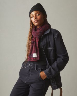 Unisex Roughneck Chore Jacket – Contrast Stitch – Dark Navy