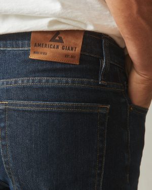 Men’s Dakota Straight Pant – Rinse Dark Wash