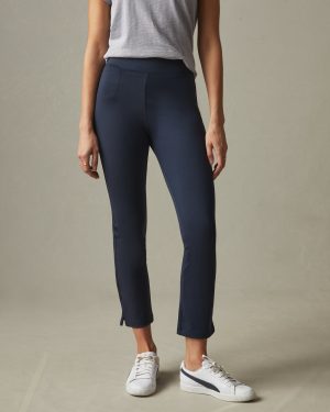 Ponte Kick Flare Pant High Rise – Heritage Navy