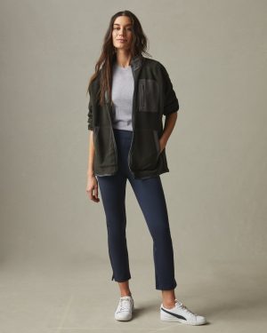 Ponte Kick Flare Pant High Rise – Heritage Navy