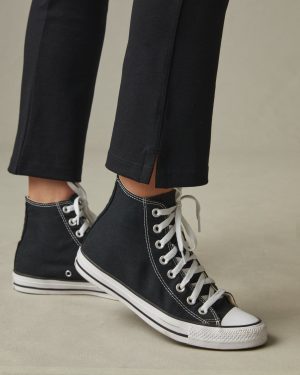 Ponte Kick Flare Pant High Rise – Super Black