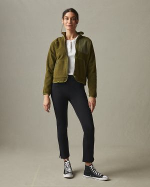 Ponte Kick Flare Pant High Rise – Super Black