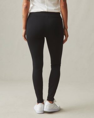 Ponte Slim Pant – Super Black