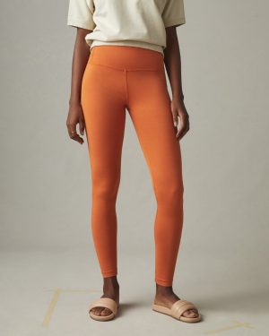 Women’s Cotton Stretch Legging – Henna