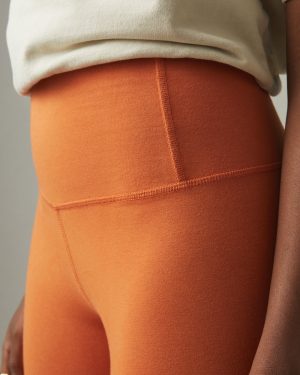 Women’s Cotton Stretch Legging – Henna