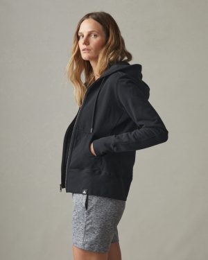 Women’s Classic Full Zip – Black