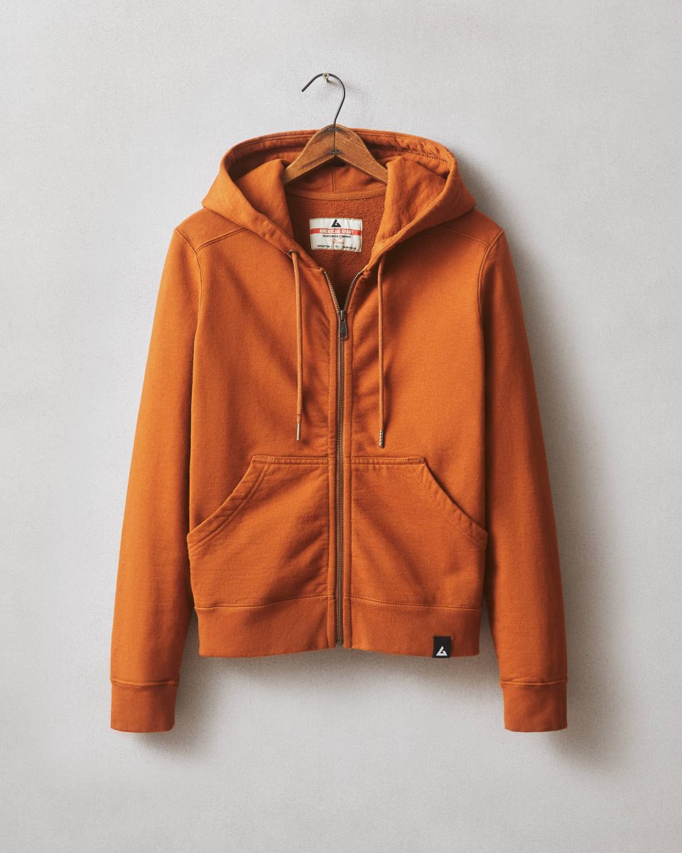 Women's Relaxed Classic Full Zip - Caramel Cafe