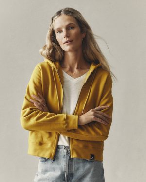 Women’s Relaxed Classic Full Zip – Golden Palm