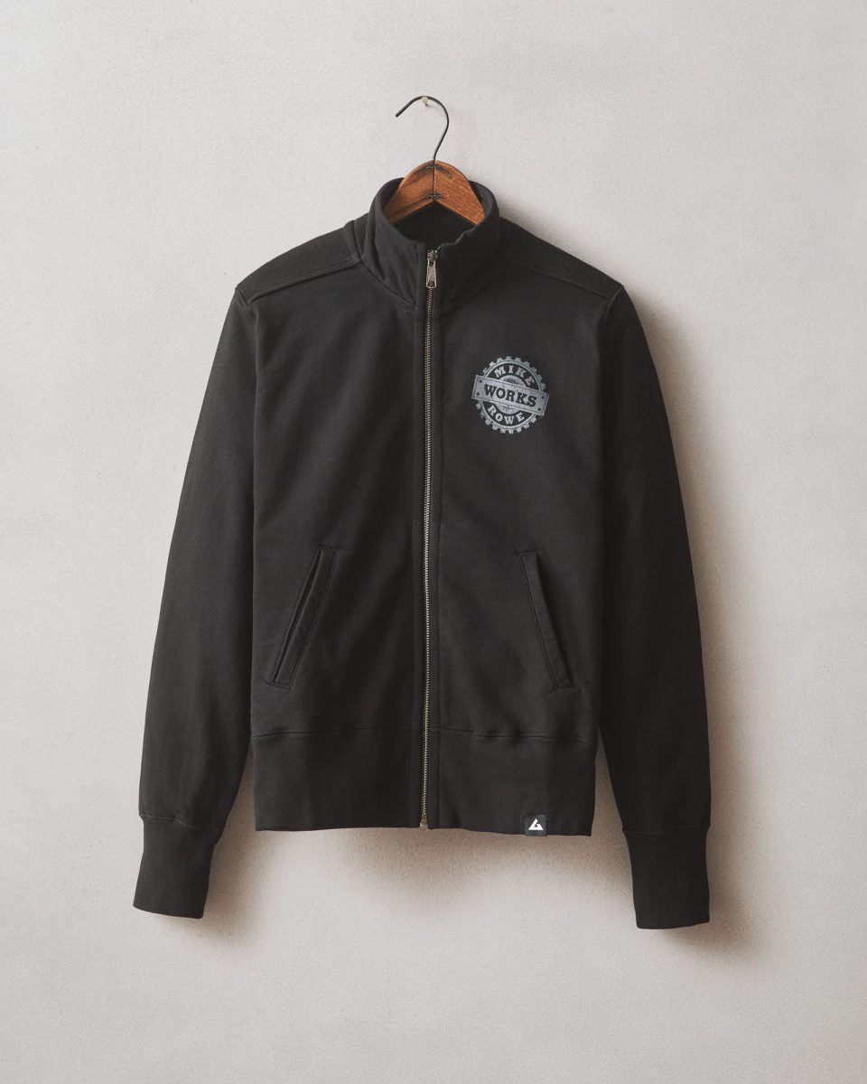 Women's Moto Full Zip Mike Rowe - Black