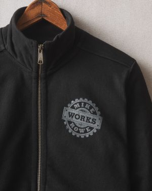 Women’s Moto Full Zip Mike Rowe – Black