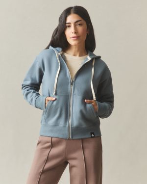 Women’s Midweight Full Zip – Stormy Weather