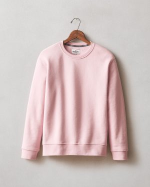 Women’s Midweight Crewneck – Silver Pink