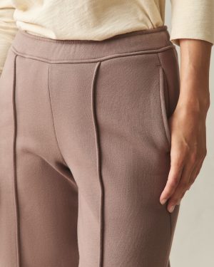 Women’s Pintuck Flare Pant – Coffee Quartz