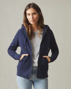 Women’s Classic Full Zip – True Navy