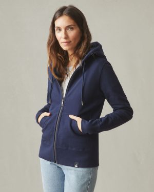 Women’s Classic Full Zip – True Navy