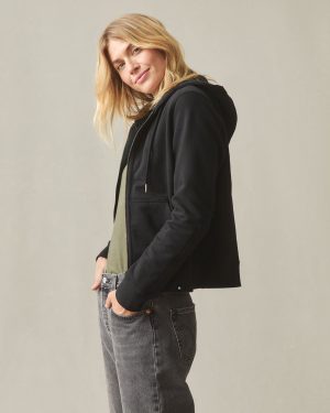 Women’s Relaxed Classic Full Zip 2.0 – Black