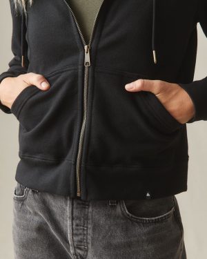 Women’s Relaxed Classic Full Zip 2.0 – Black