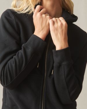 Women’s Relaxed Classic Full Zip 2.0 – Black