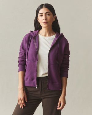 Women’s Relaxed Classic Full Zip 2.0 – Italian Plum