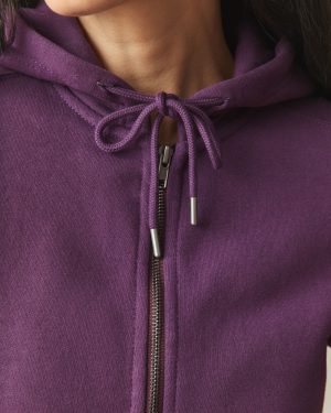 Women’s Relaxed Classic Full Zip 2.0 – Italian Plum