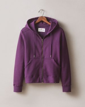 Women’s Relaxed Classic Full Zip 2.0 – Italian Plum