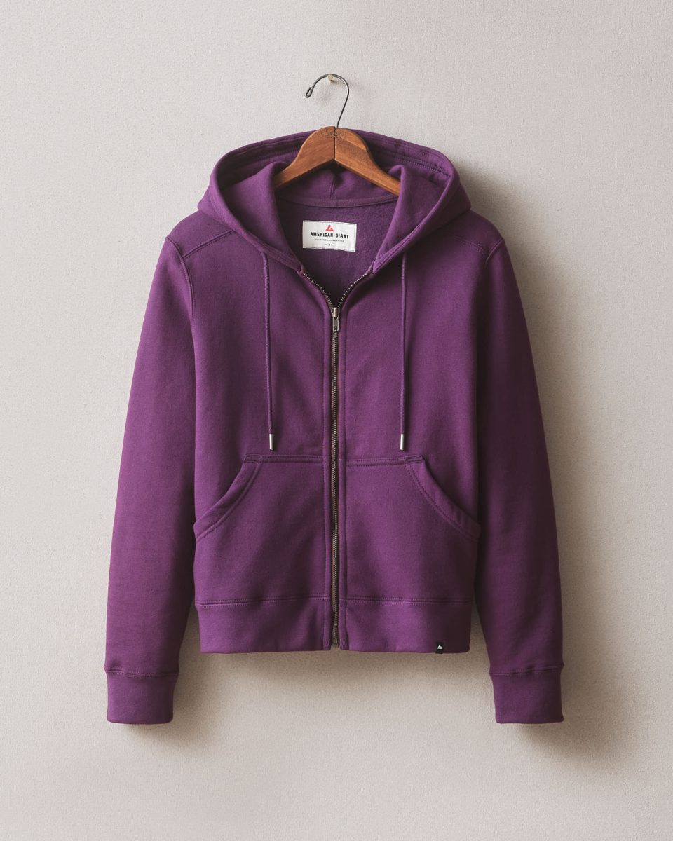 Women's Relaxed Classic Full Zip 2.0 - Italian Plum