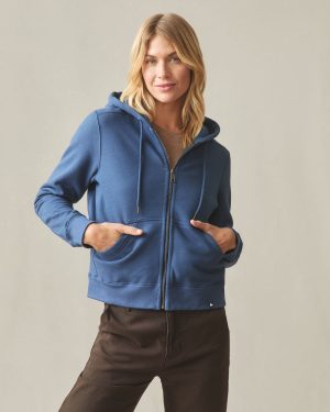 Women’s Relaxed Classic Full Zip 2.0 – Marine Navy