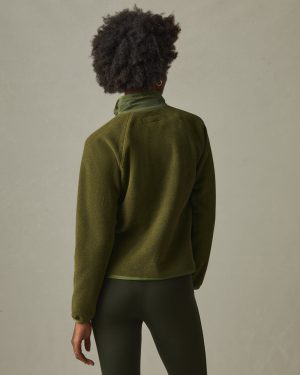 Women’s Active Fleece Full Zip – Moss
