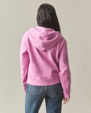 Women’s Vintage Wash Relaxed Classic Full Zip 2.0 – Washed Fiji Flower