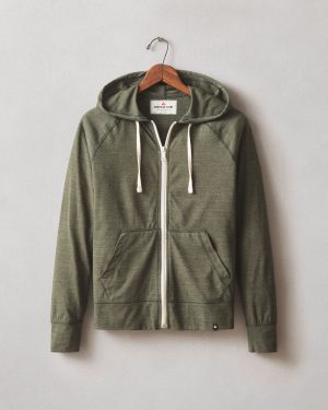 Women’s Lightweight Full Zip – Forest Night Heather