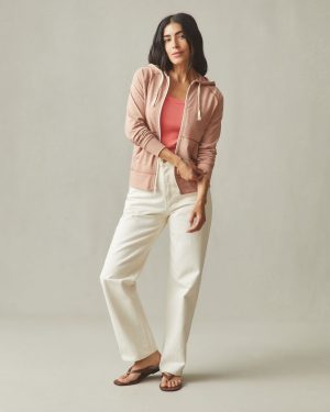 Women’s Lightweight Full Zip – Canyon Clay Heather