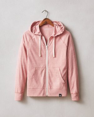 Women’s Lightweight Full Zip – Red Terra