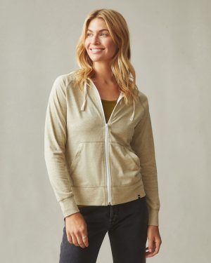 Women’s Lightweight Full Zip – Buckwheat Heather