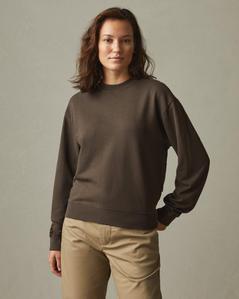 Women's Relaxed French Terry Sweatshirt - Oak