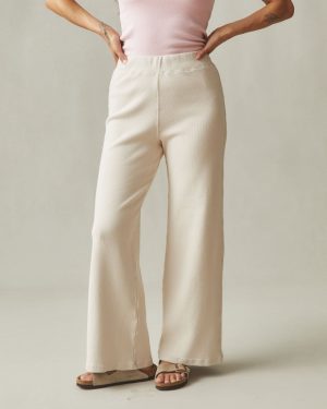 Women’s Rib Pant – Oatmeal