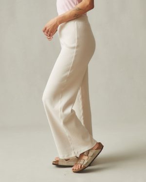 Women’s Rib Pant – Oatmeal