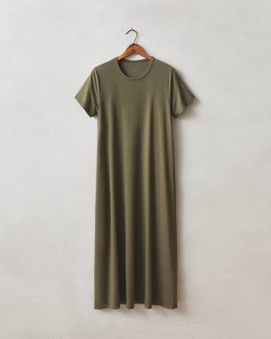 Women’s Flex Maxi Dress – Olive