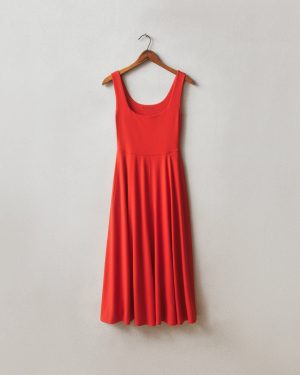 Women’s Flex Dress – Crimson