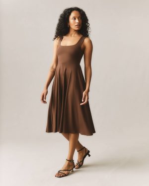 Women’s Flex Dress – Potting Soil