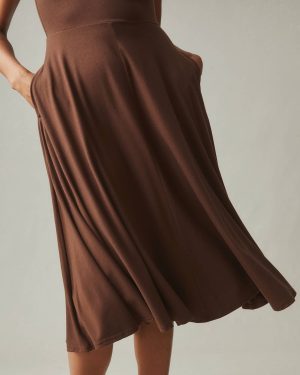 Women’s Flex Dress – Potting Soil