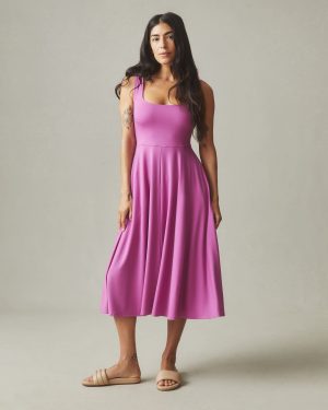 Women’s Flex Dress – Purple Orchid
