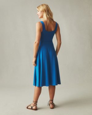 Women’s Flex Dress – Classic Blue