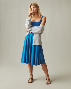 Women’s Flex Dress – Classic Blue