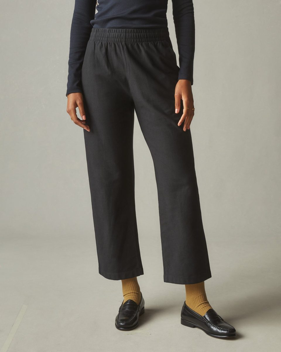 Women's Brushed Twill Pant - Meteorite