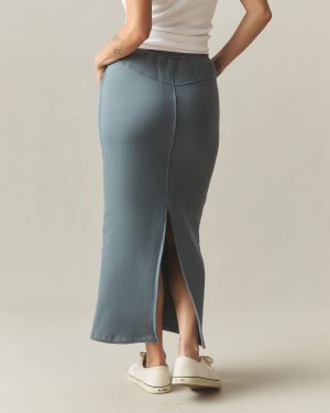 Women’s Midweight Fleece Skirt – Stormy Weather