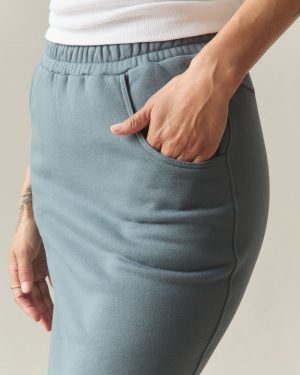 Women’s Midweight Fleece Skirt – Stormy Weather