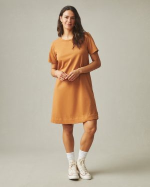 Women’s T-Shirt Dress – Cashew