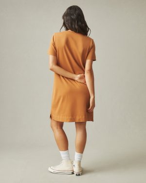 Women’s T-Shirt Dress – Cashew
