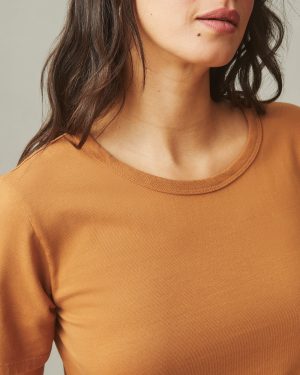 Women’s T-Shirt Dress – Cashew